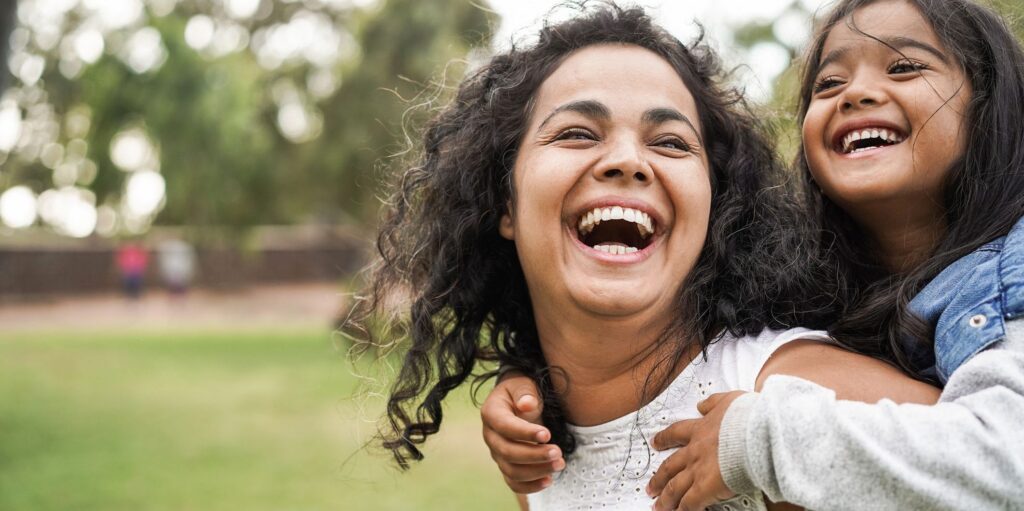mother and daughter in a filed- tips to cut back on alcohol